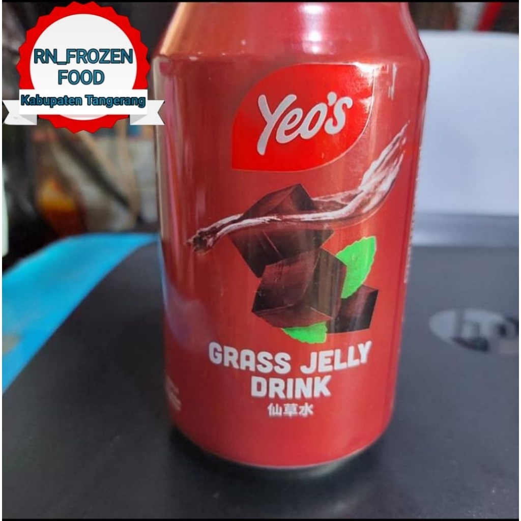 

YEOS CINCAU GRASS JELLY DRINK 300 ML KEMASAN 1 KALENG