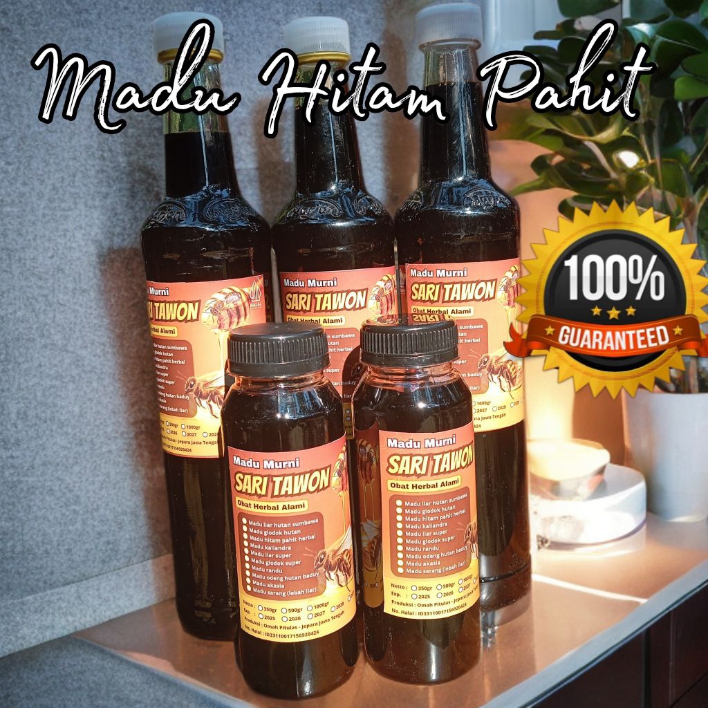 

Madu hitam pahit sari tawon 460ml