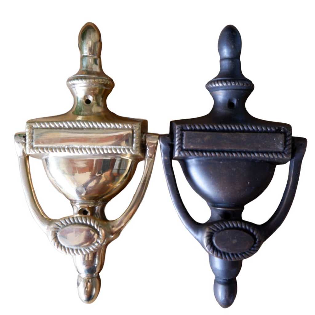 Aksesoris Pintu Rumah Ketukan Pintu Rumah Kuningan Antik