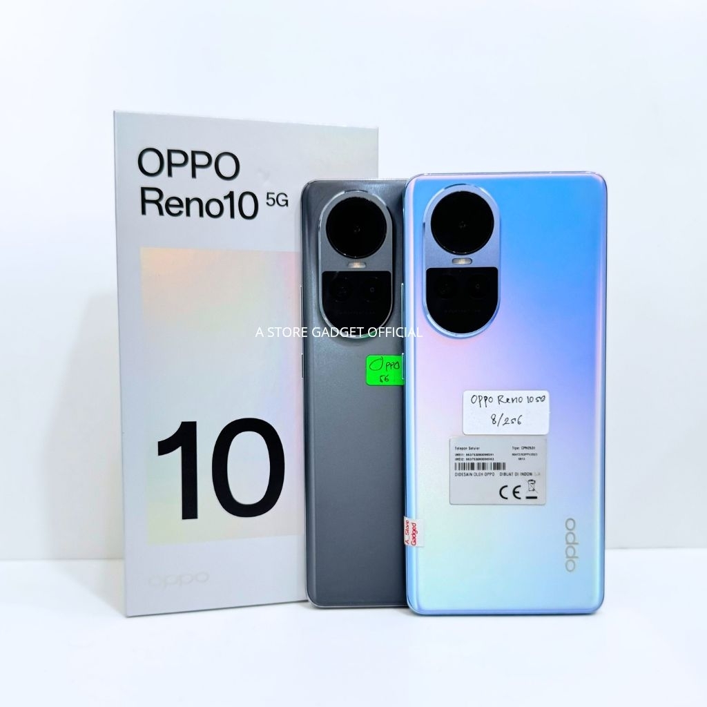OPPO RENO 10 5G 8/256 SECOND FULLSET