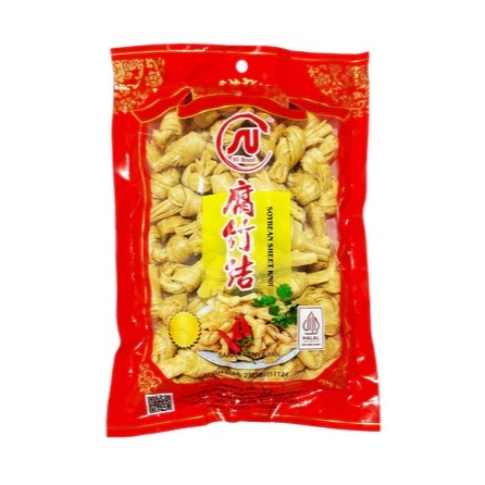 

Kembang Tahu Pita / Soy Bean Sheet Knot 300 Gram