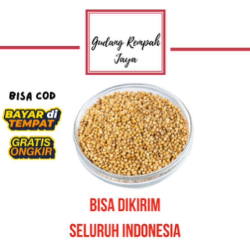 

KETUMBAR BUTIR PREMIUM 200gr