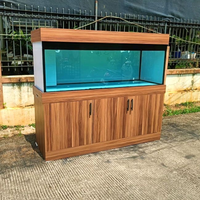 Aquarium Kabinet 150x50x50 full 10 mm lengkap siap pakai
