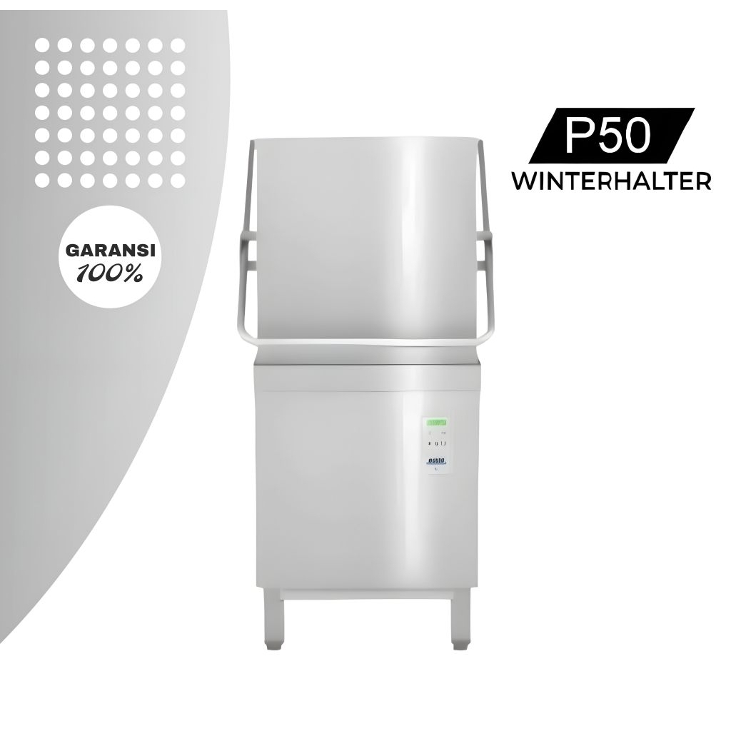 Dishwasher Mesin Cuci Piring Resto Winterhalter P50 Pencuci Piring Otomatis