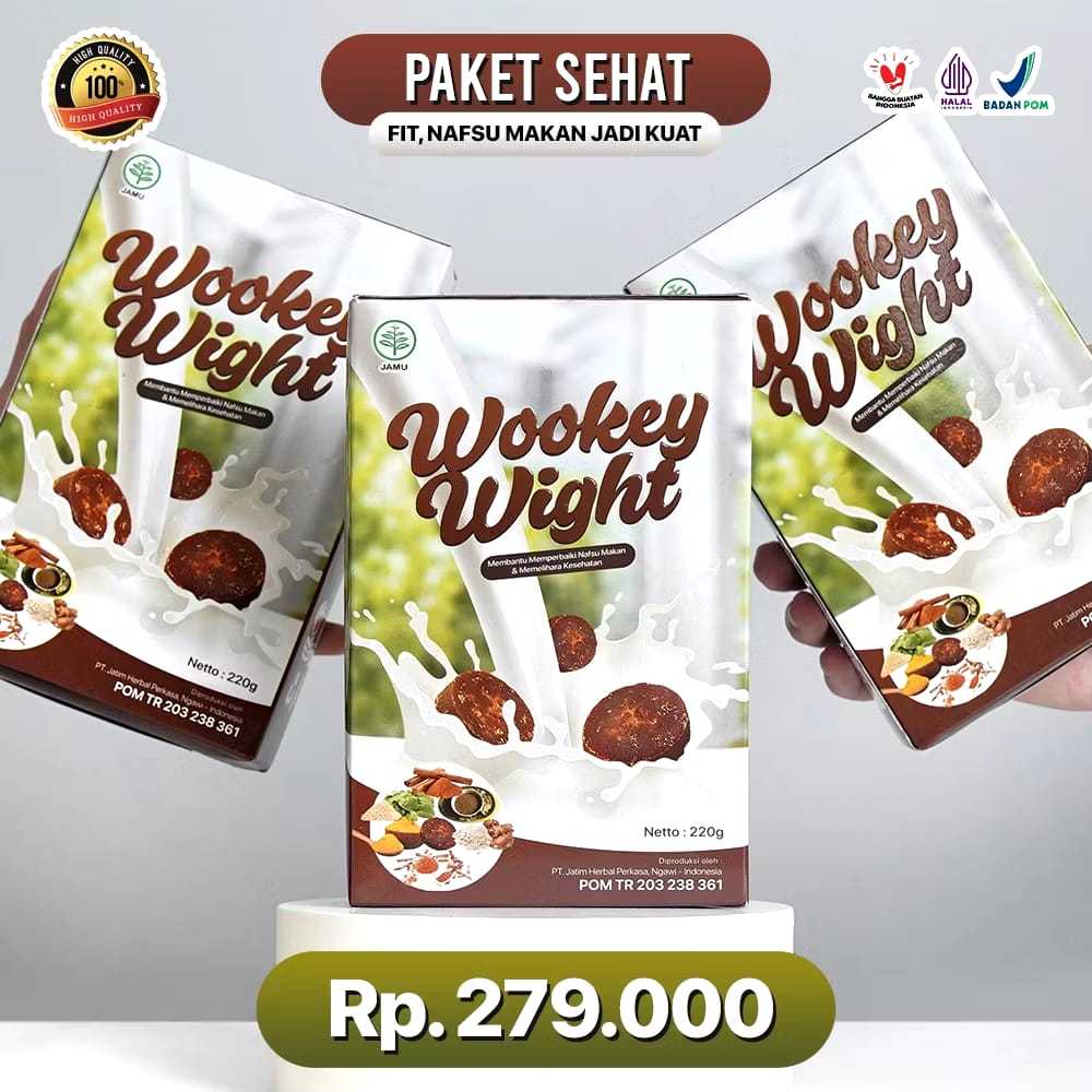 

Wookey Wight 3BOX Susu Penggemuk Badan yang sudah terbukti membantu banyak orang untuk meningkatkan nafsu makan dan menambah berat badan. 200g