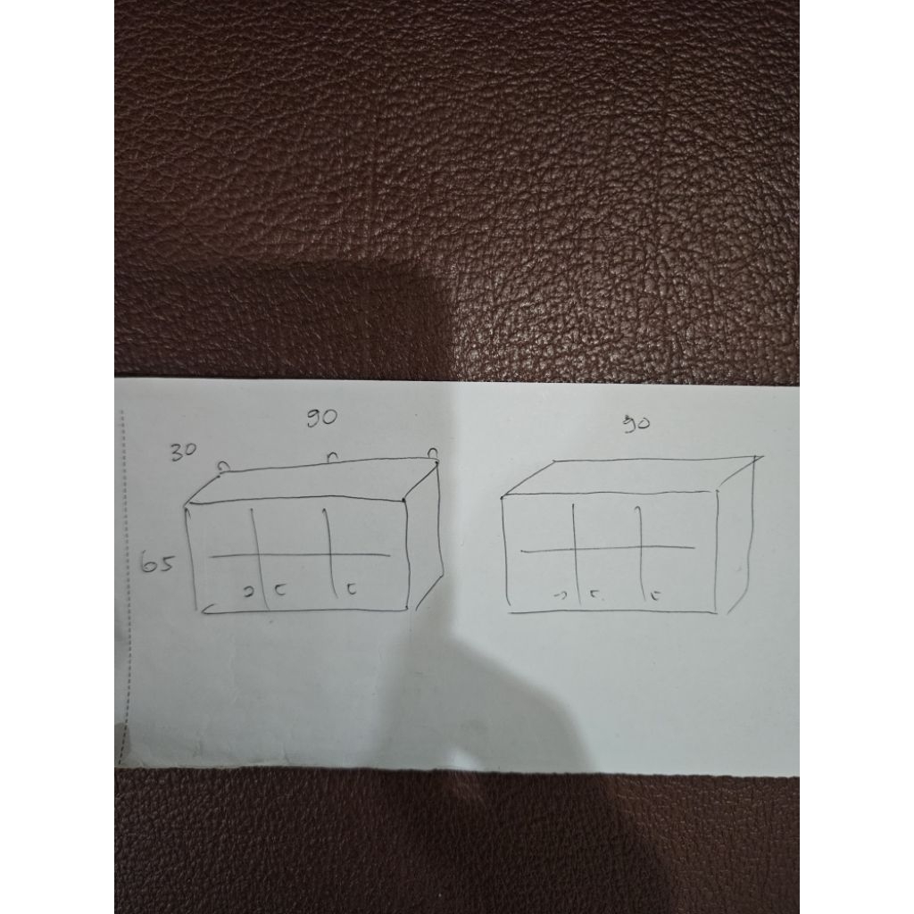 lemari gantung custom