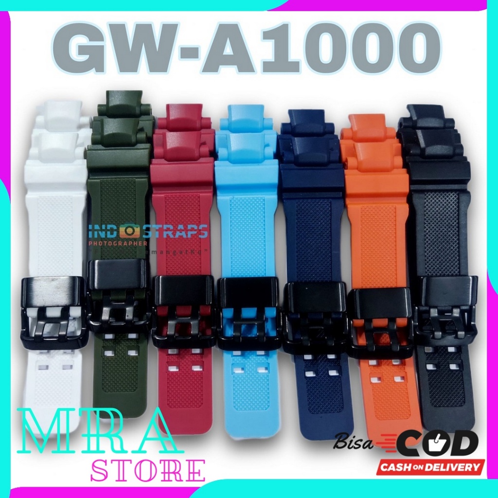 STRAP TALI JAM TANGAN CASIO G-SHOCK GW-A1100 GWA1100 GRAVITYMASTER GW A1100 PREMIUM