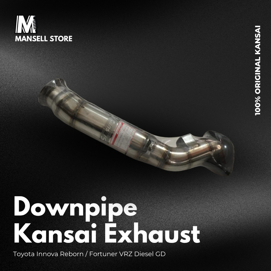 Downpipe Kansai Exhaust Toyota Innova Reborn / Fortuner VRZ Diesel GD