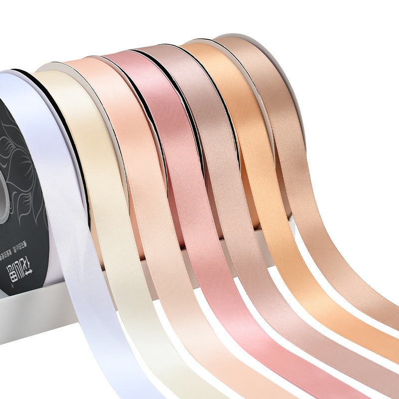 

(1 ROLL)2.5cm*80Yard 72Meter Pita Satin Ribbon Import / Pita Satin Import Premium Satu Sisi Tidak kaku