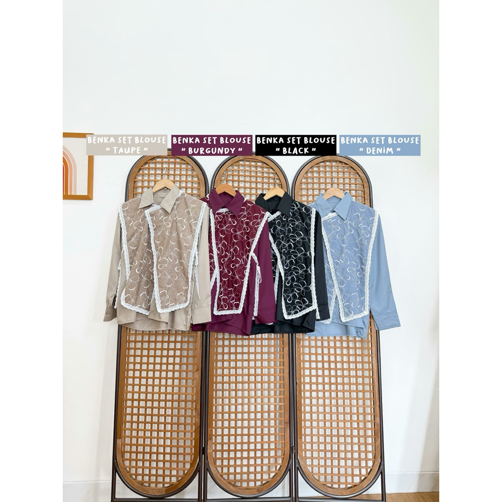 LOCANA LABEL / BENKA SET BLOUSE ORIGINAL LOCANA LABEL