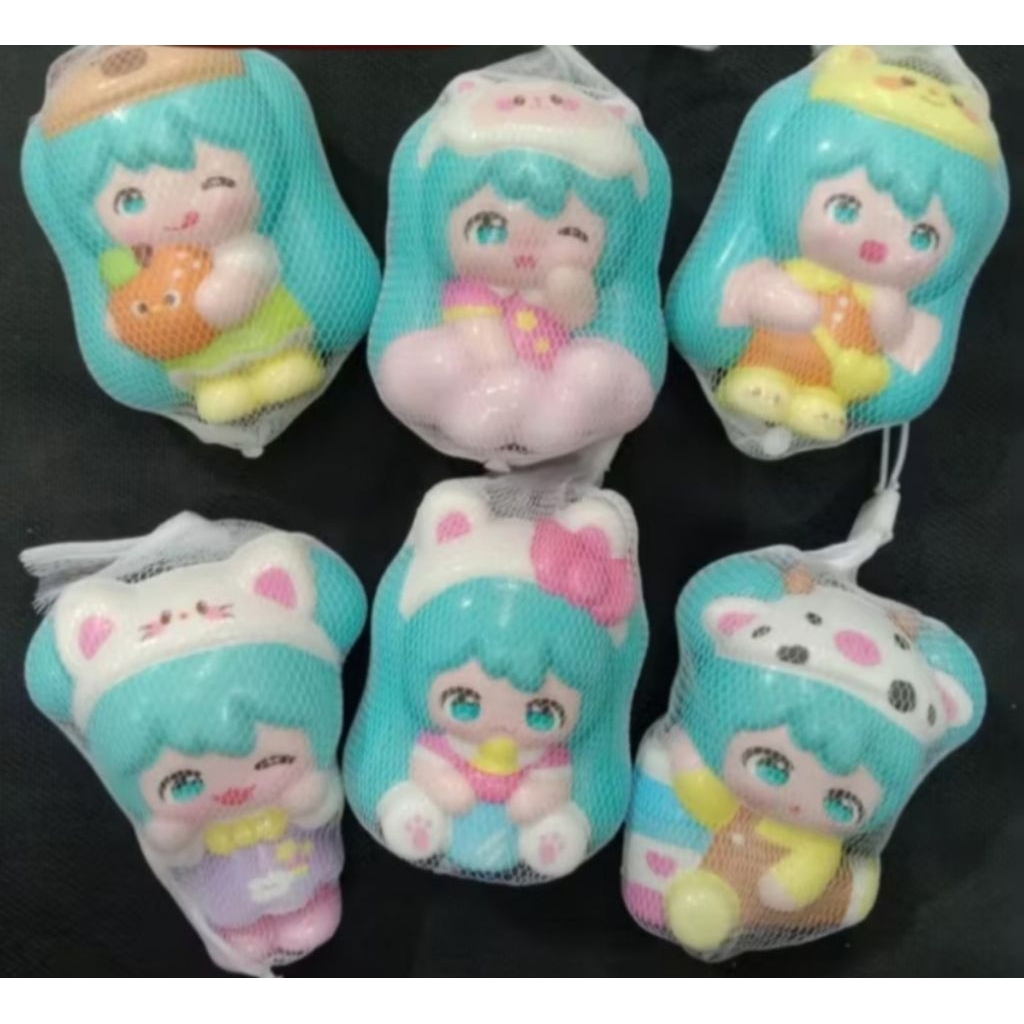 mainan squishy boneka lucu