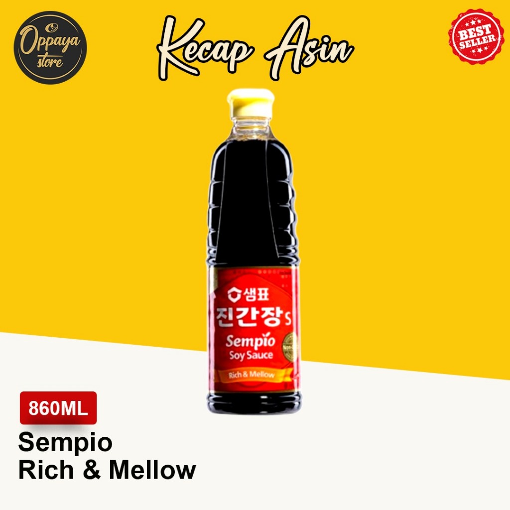

Sempio Jinganjang 860Ml Soy Sauce Jin S Kecap Asin Kedelai Korea
