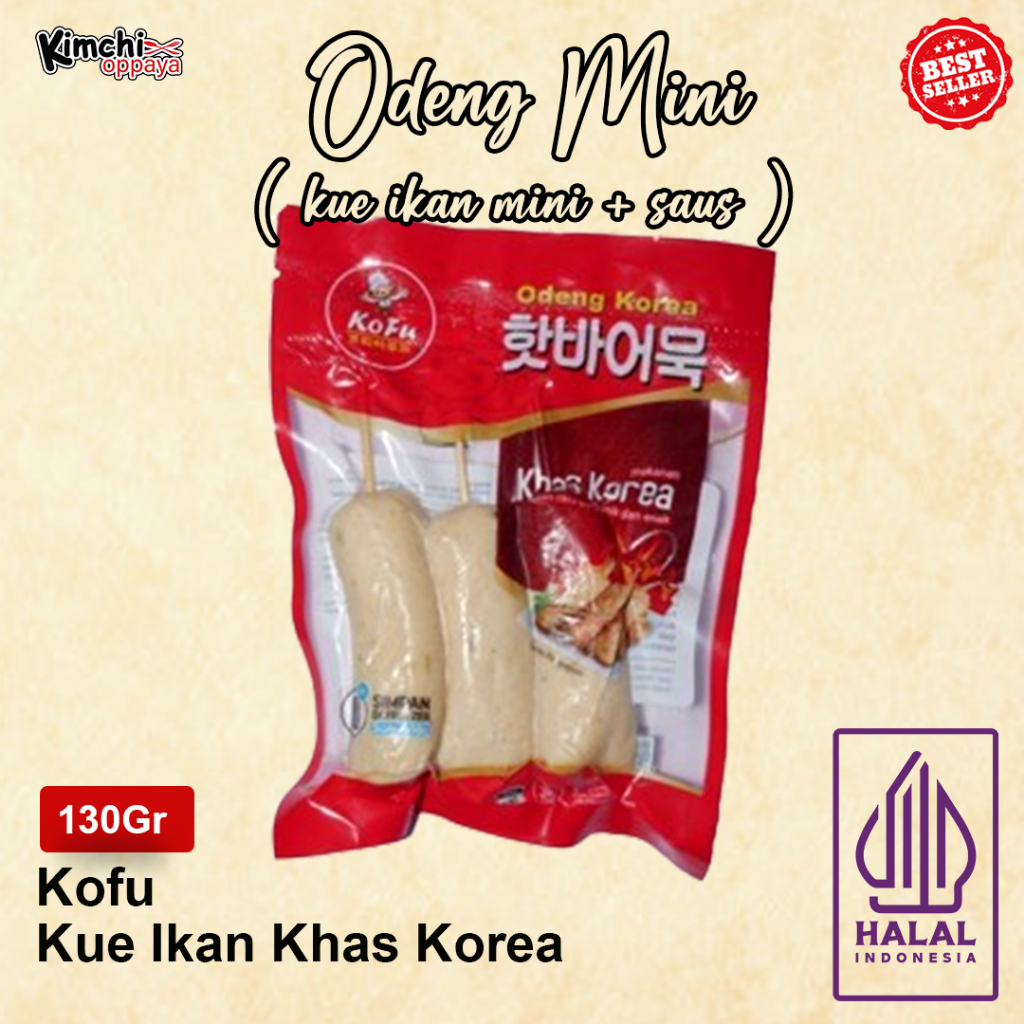 

Odeng Korea - Kofu Odeng Korea Mini Makanan Khas Korea