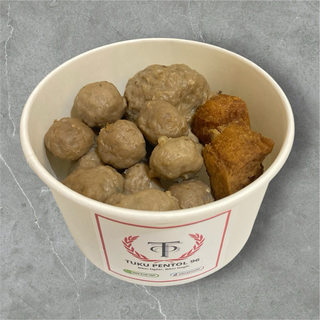 

PAKET HEMAT 1 (Bakso pentol mix telur puyuh)