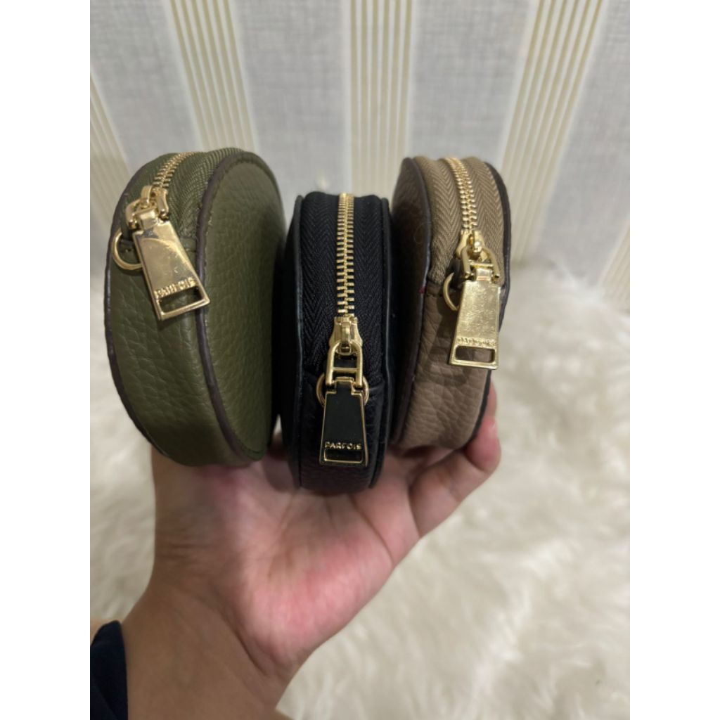New Dompet koin PARFOIS BRAND EROPA ORIGINAL 100% GENUINE LEATHER