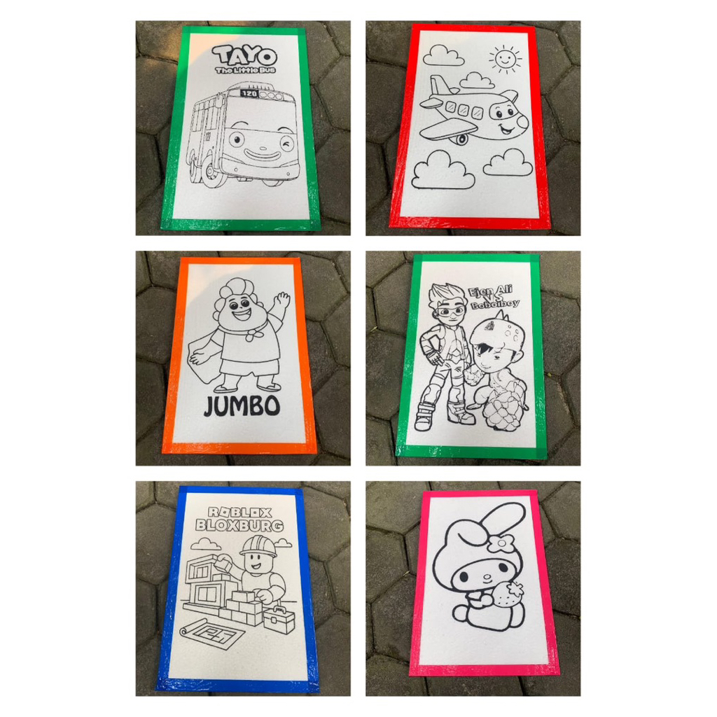 

paket styrofoam lukis 40pcs uk 50x33 termurah