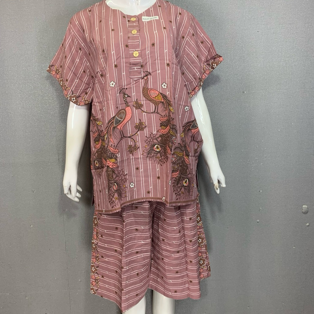 Batik HAP - LD 126 Jumbo Stelan Kulot Hap | Batik Hap