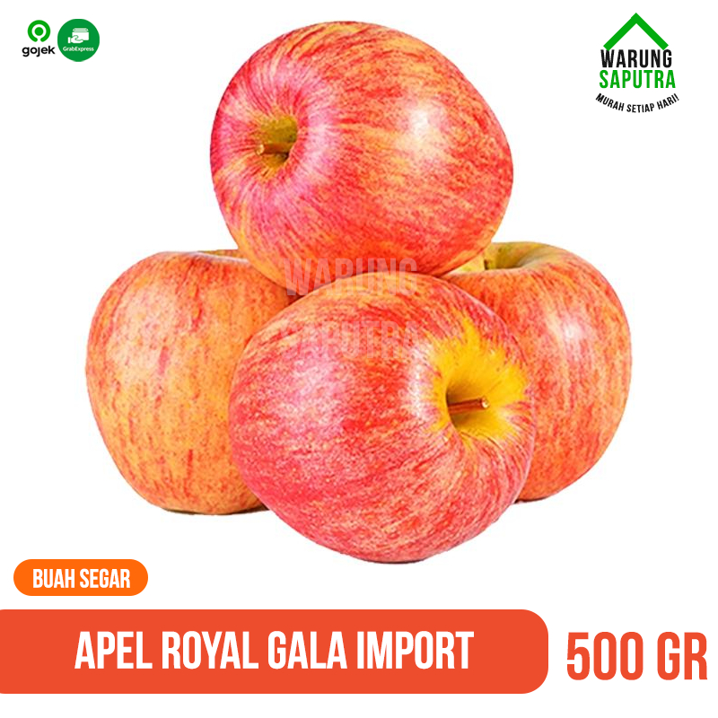 

Apel Royal Gala Import Segar Manis 500g