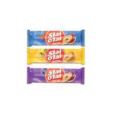 

Roma Slai O’lai Biscuits 32gr – Biskuit Isi Selai Buah | Varian Pineapple, Blueberry, Strawberry