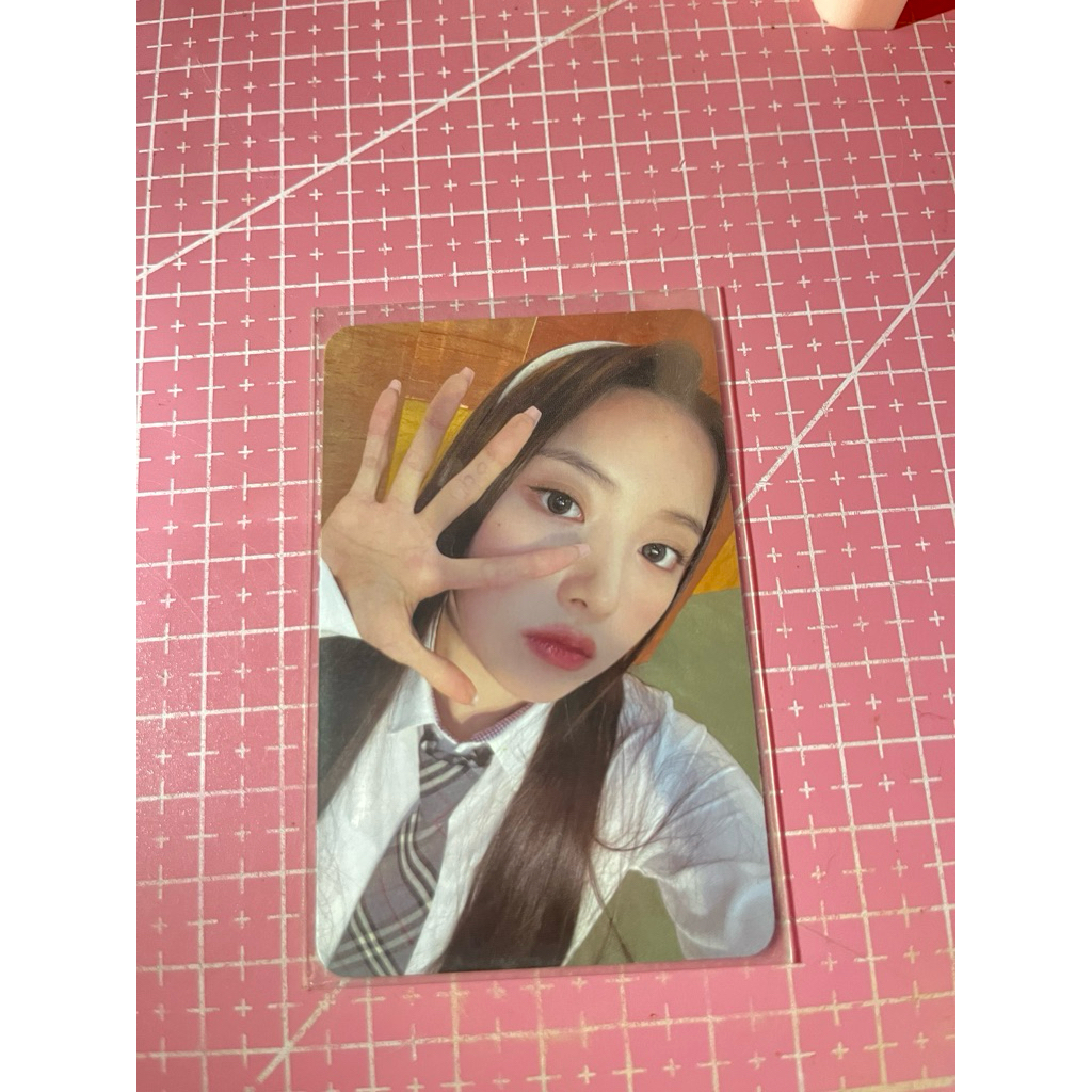 photocard official jiwoo nmixx