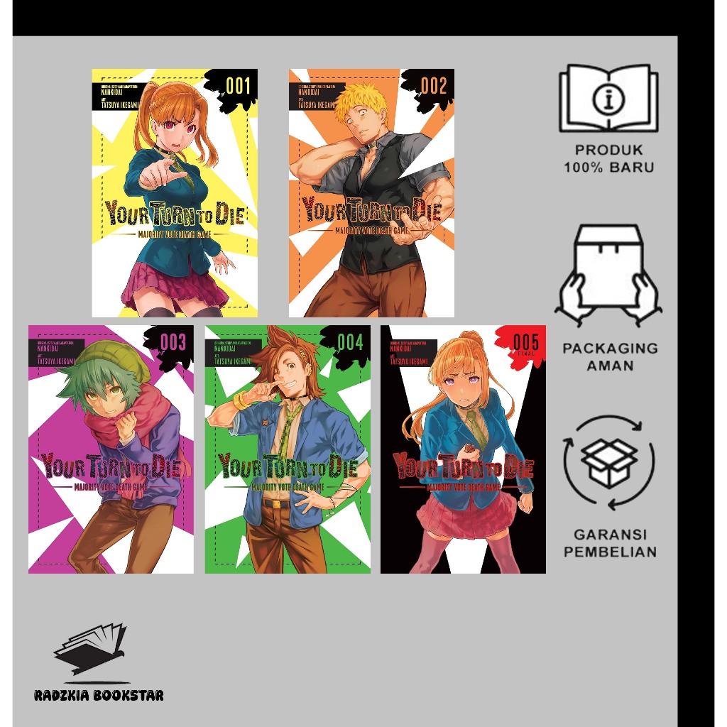 Komik Your Turn to Die by Nankidai Vol. 1 - 5