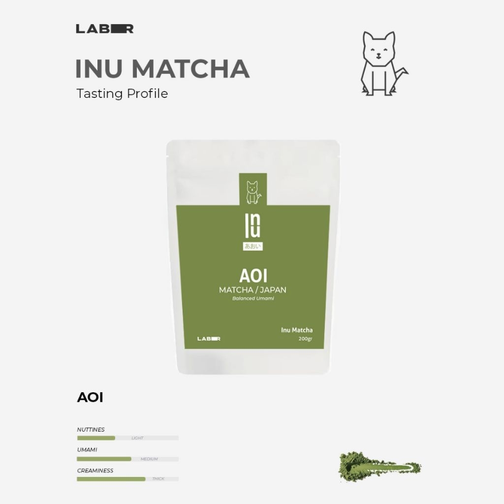 

INU AOI Matcha / Japan 200gr | Pure Matcha Powder (No Sugar Added)