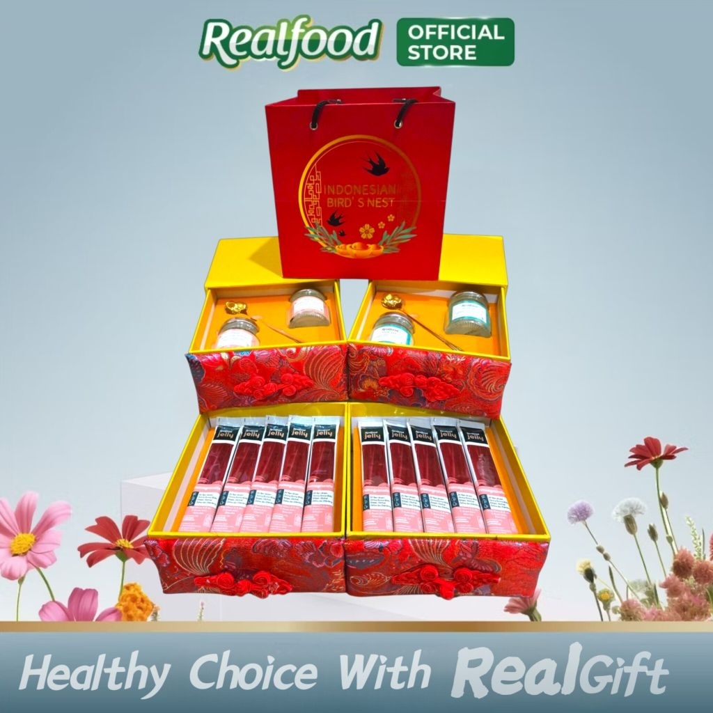 

Realfood Hampers | Realgift | Hadiah | Gift | Kado | Parcel | Lahiran | Birthday | Minuman Sarang Burung Walet & Kaldu Ayam ( E )