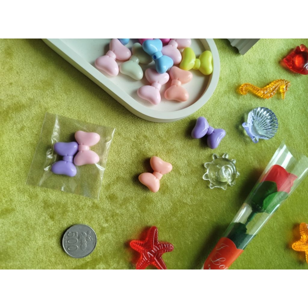 

2 pcs Manik Murah Pita Gembul / Mute Manik Pita Deasy / Manik Pita