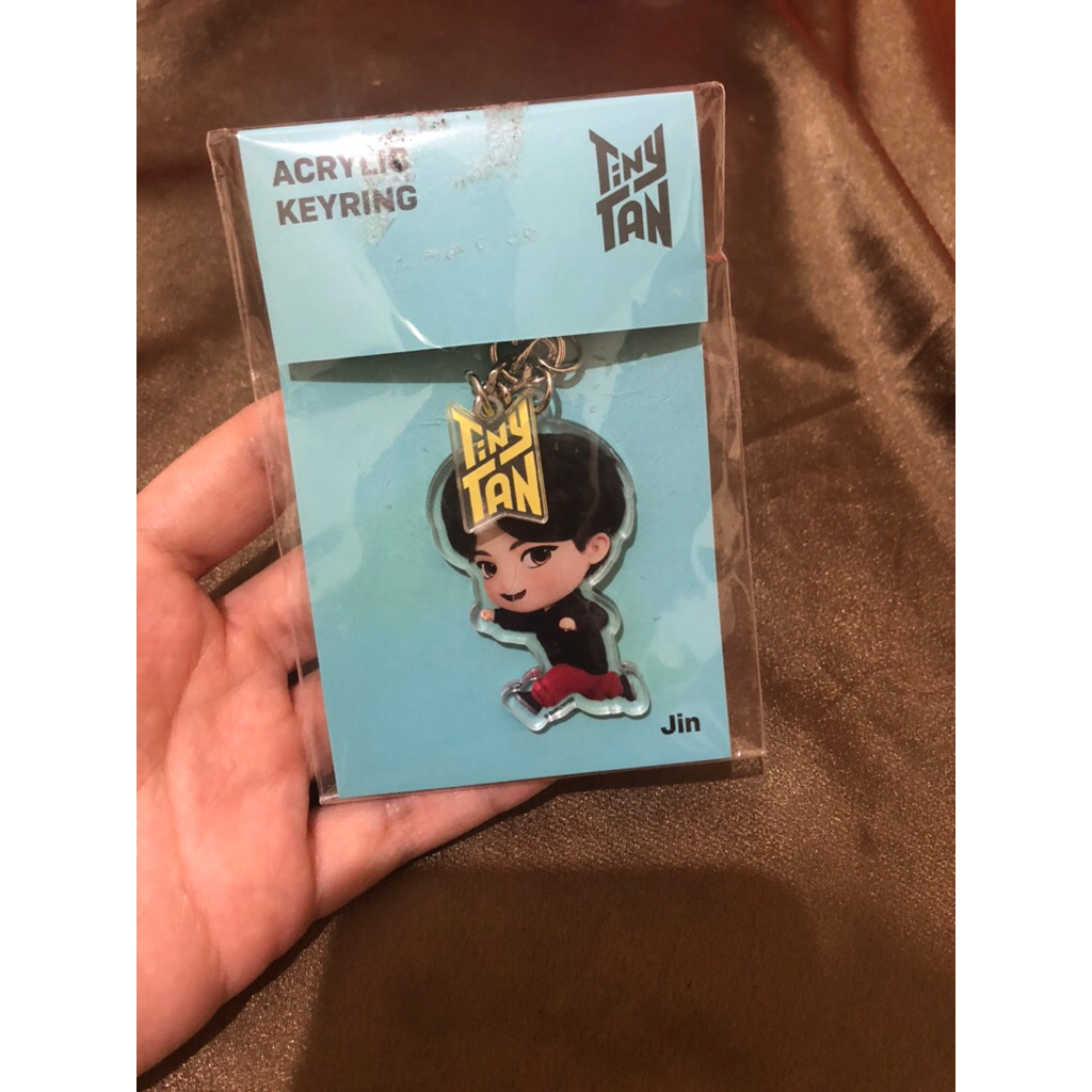 BTS Jin Tiny Tan Acrylic Keyring