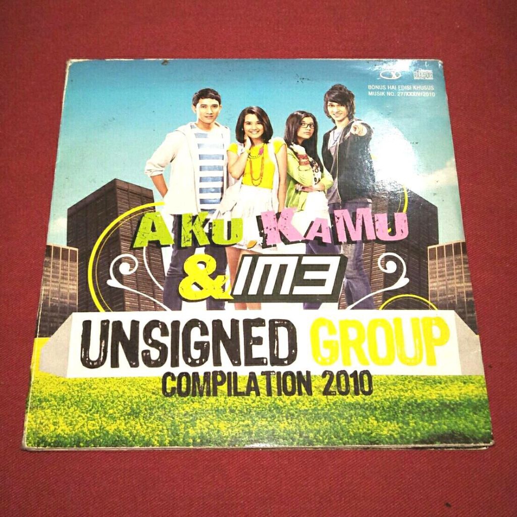 CD Unsigned Group Compilation 2010 ft. GULAANT THE NAJIB'S BROTHERS A.I.R.I.S ROOD ROODS ARUMI HANAM