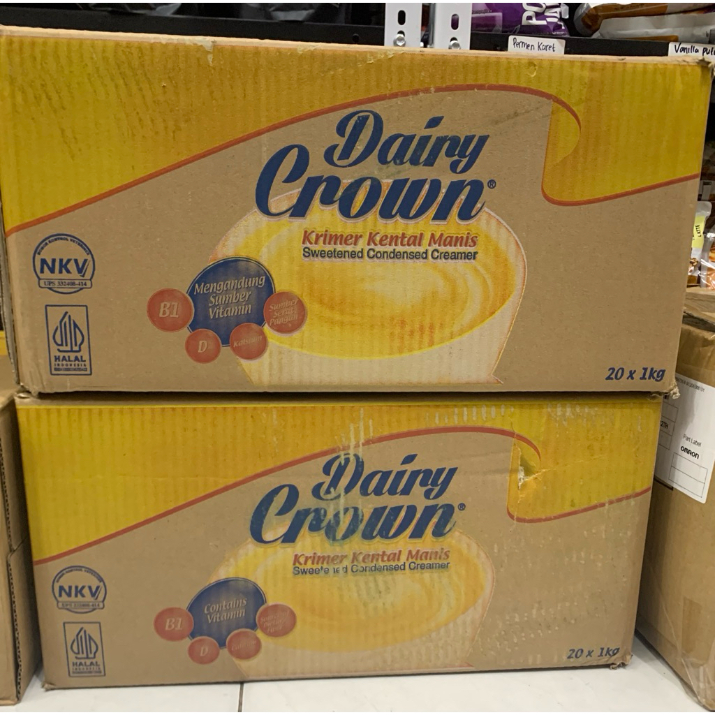 

Dairy Crown Kental Manis Pouch 1kg (1Karton isi 20pcs)