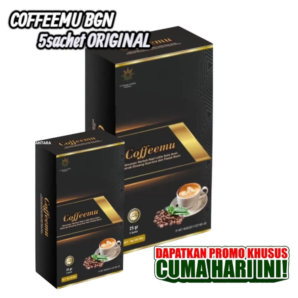

[Harga Promo Spesial] Coffeemu - cofeemu - original BGN Best Seller