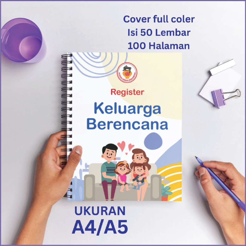 

Buku Register Custom - Buku Register Bidan A4 A5