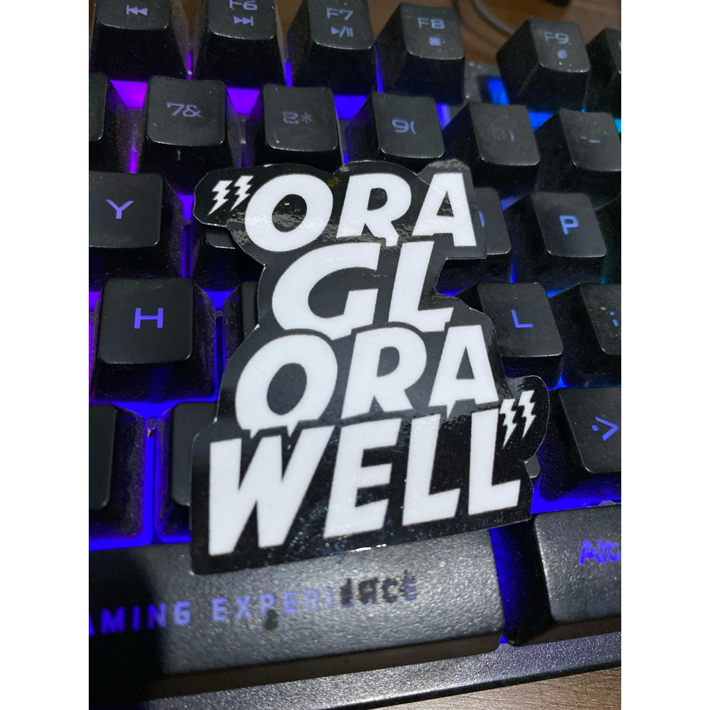 stike ora gl ora well - stiker gl racing - stiker herex - stiker herex gl pro gl max