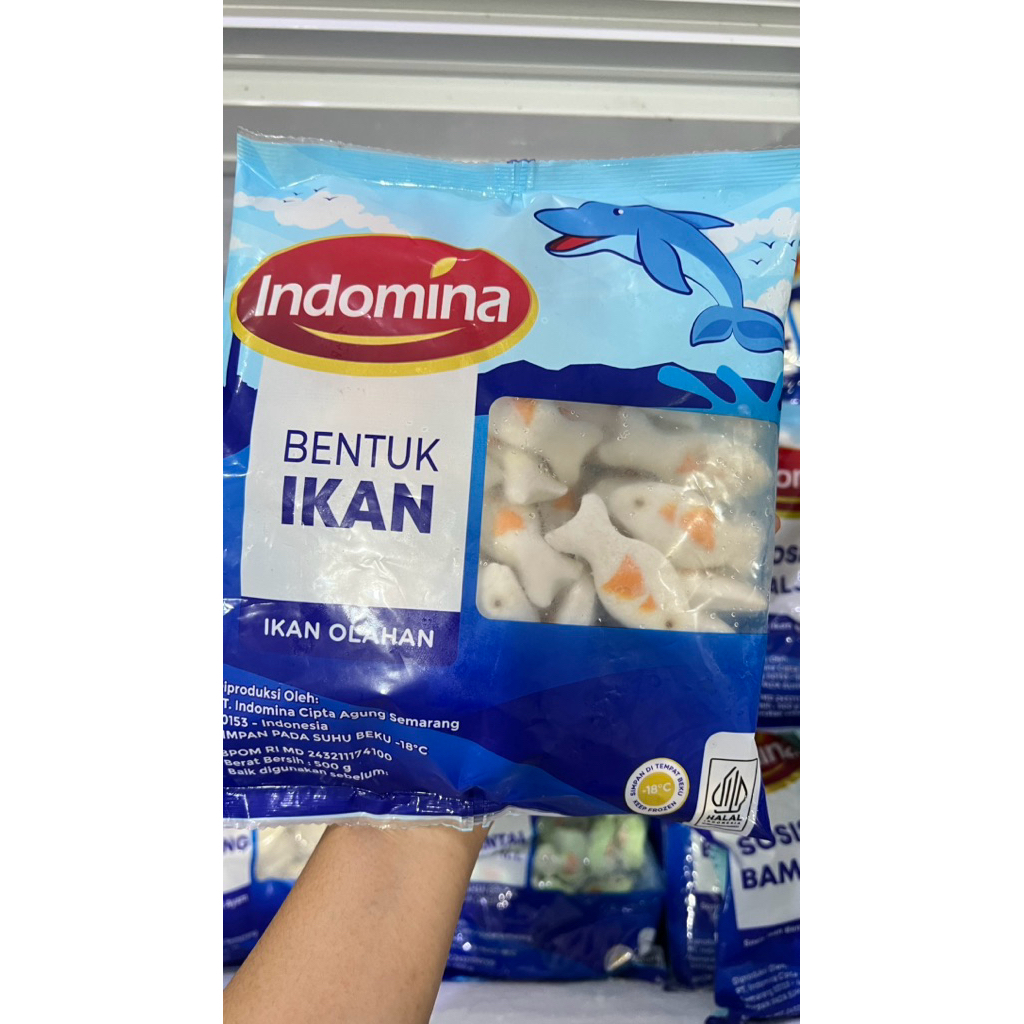 

Indomina Bentuk Ikan 500 gram