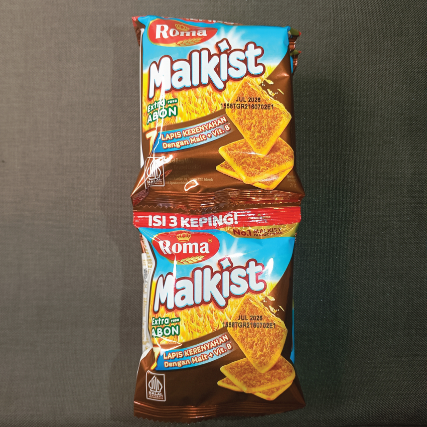 

Roma Malkist Abon – 7 Lapis Kerenyahan, Rasa Gurih yang Bikin Nagih