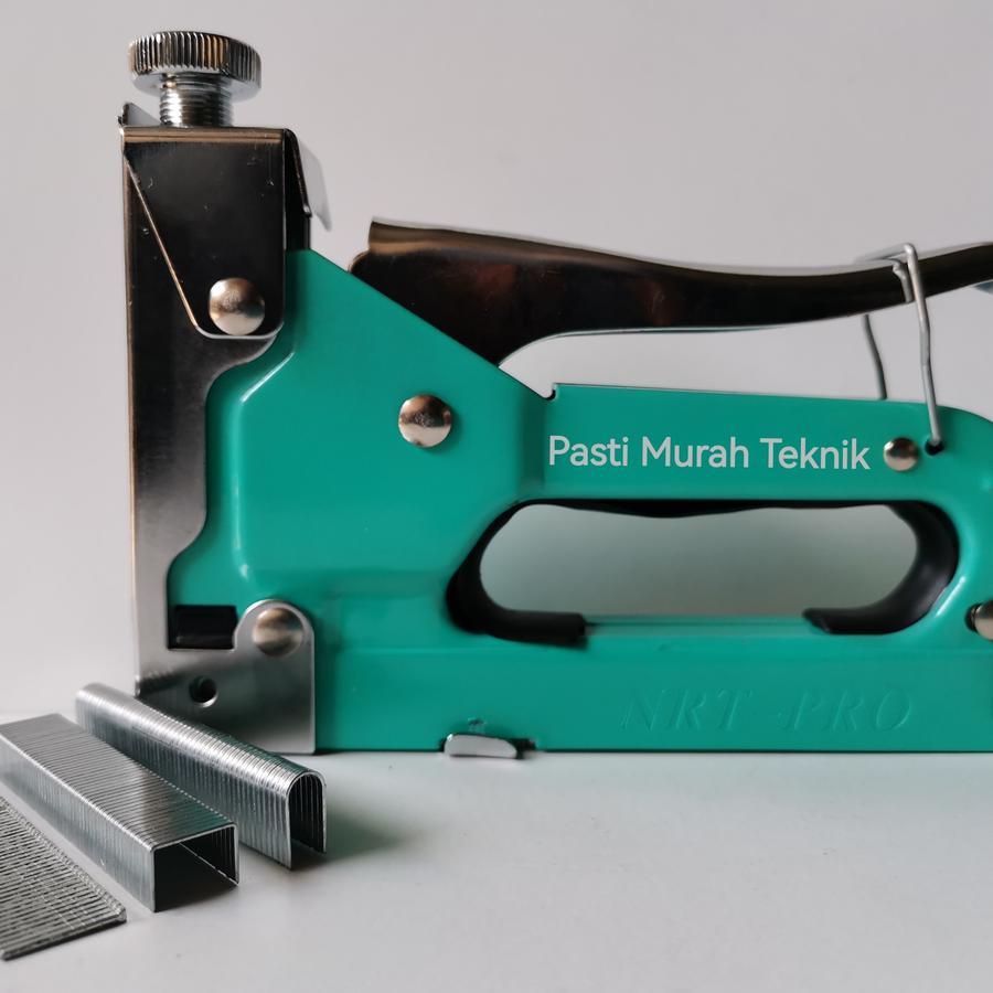 PREMIUM SANGAT BAGUS DAN REKOMENDASI SELLER MERK NRT alat steples alat staples buku tebal Staples Gu