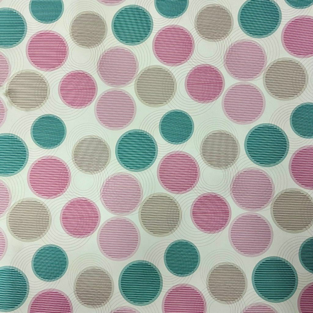 

Kertas Kado Jumbo Sansan Wawa Motif Polkadot Besar Warna Warni - SW 614