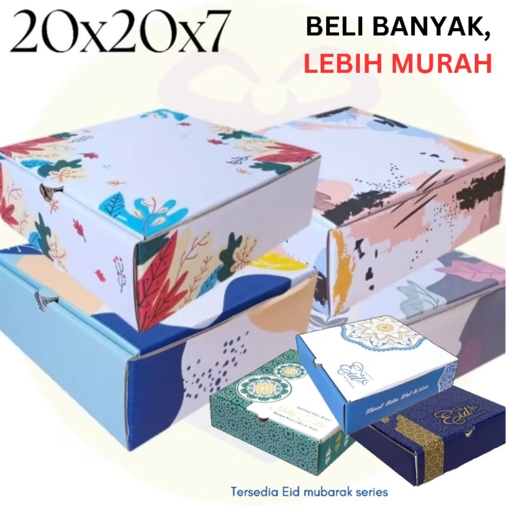 

Box kado uk. 20x20x7cm/gift box/box pizza/box motif