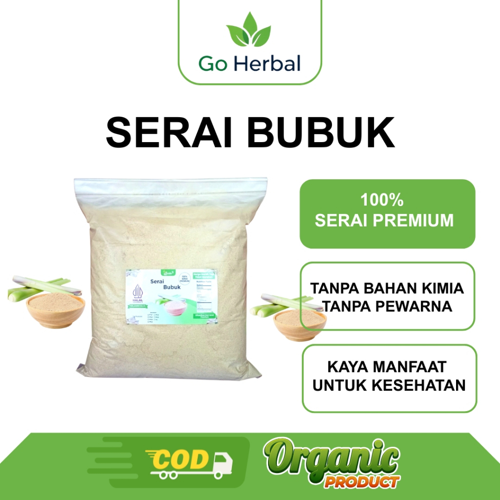 

Sereh bubuk sere bubuk serai bubuk tanpa campuran