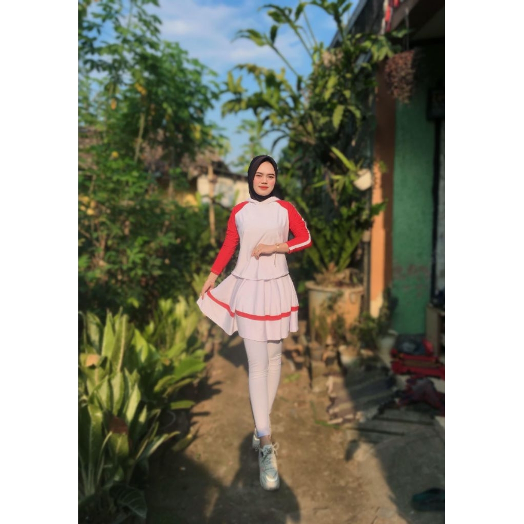 Baju setelan olahraga jersey wanita/kaos setelan olahraga wanita/setelan olahraga/kemerdekaan