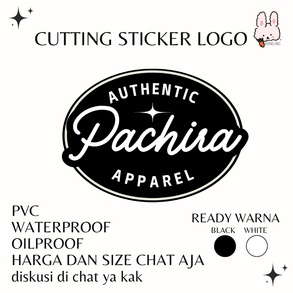 

stiker logo / stiker balon / stiker pvc tahan air