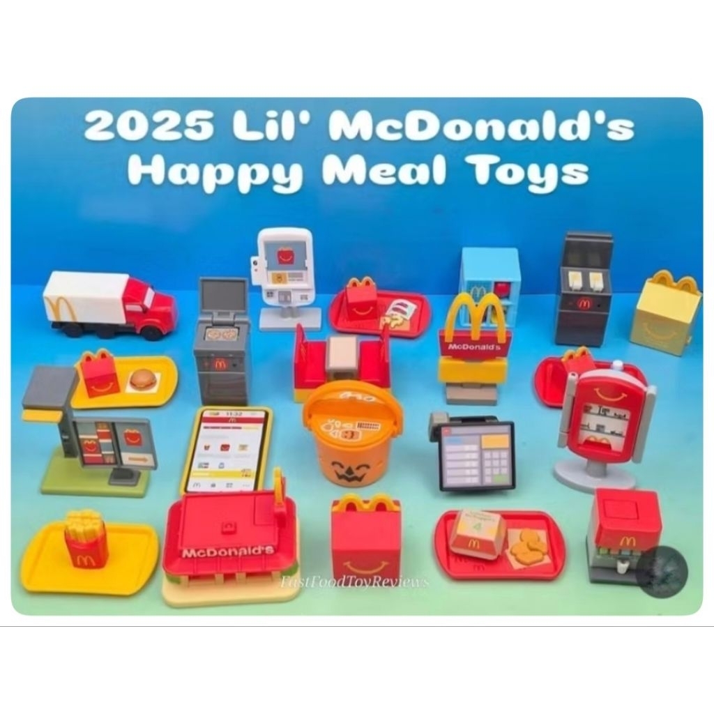 Mainan Happy Meal Toys McDonald Little McDonald's 2025 New