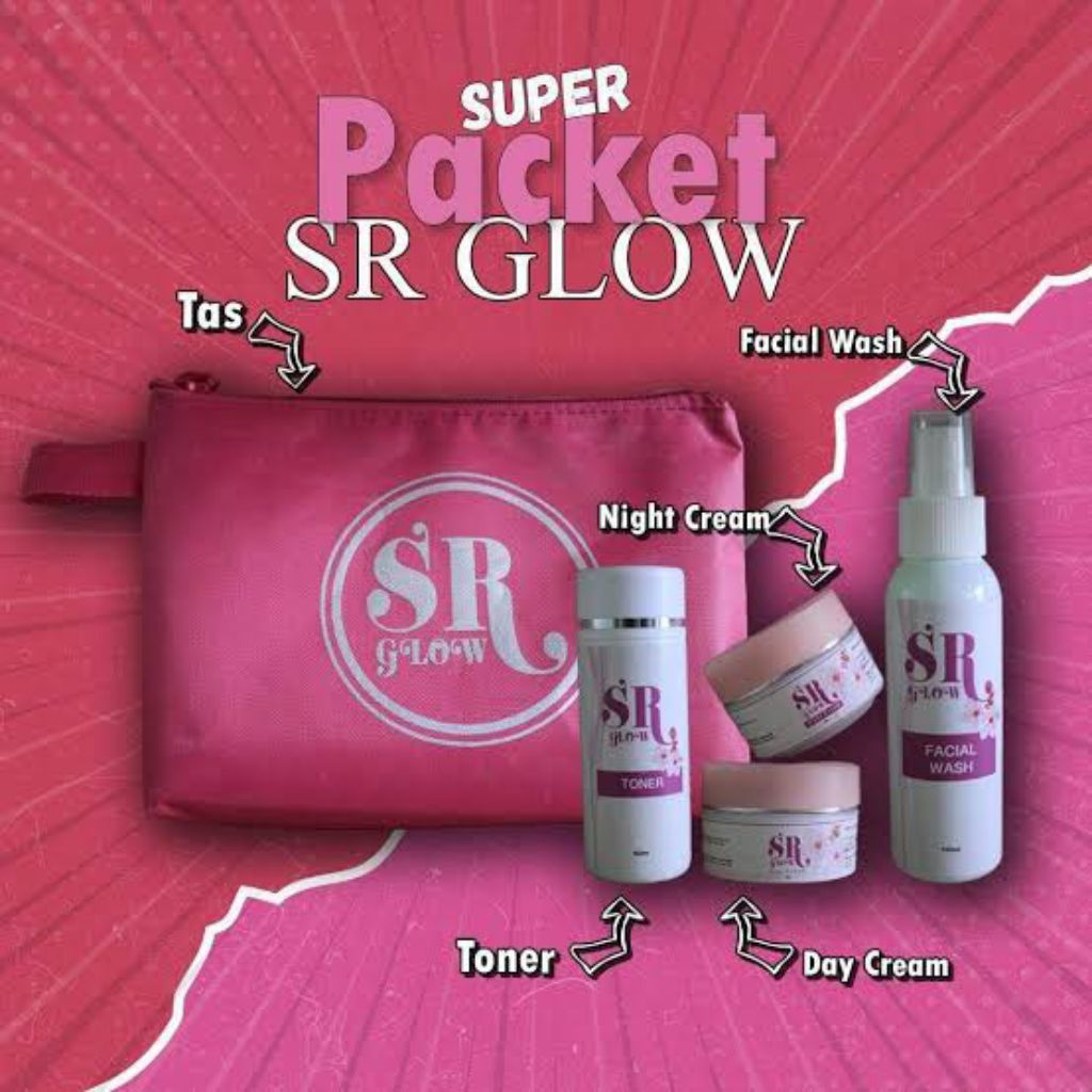 SR GLOW BPOM 1 PAKET