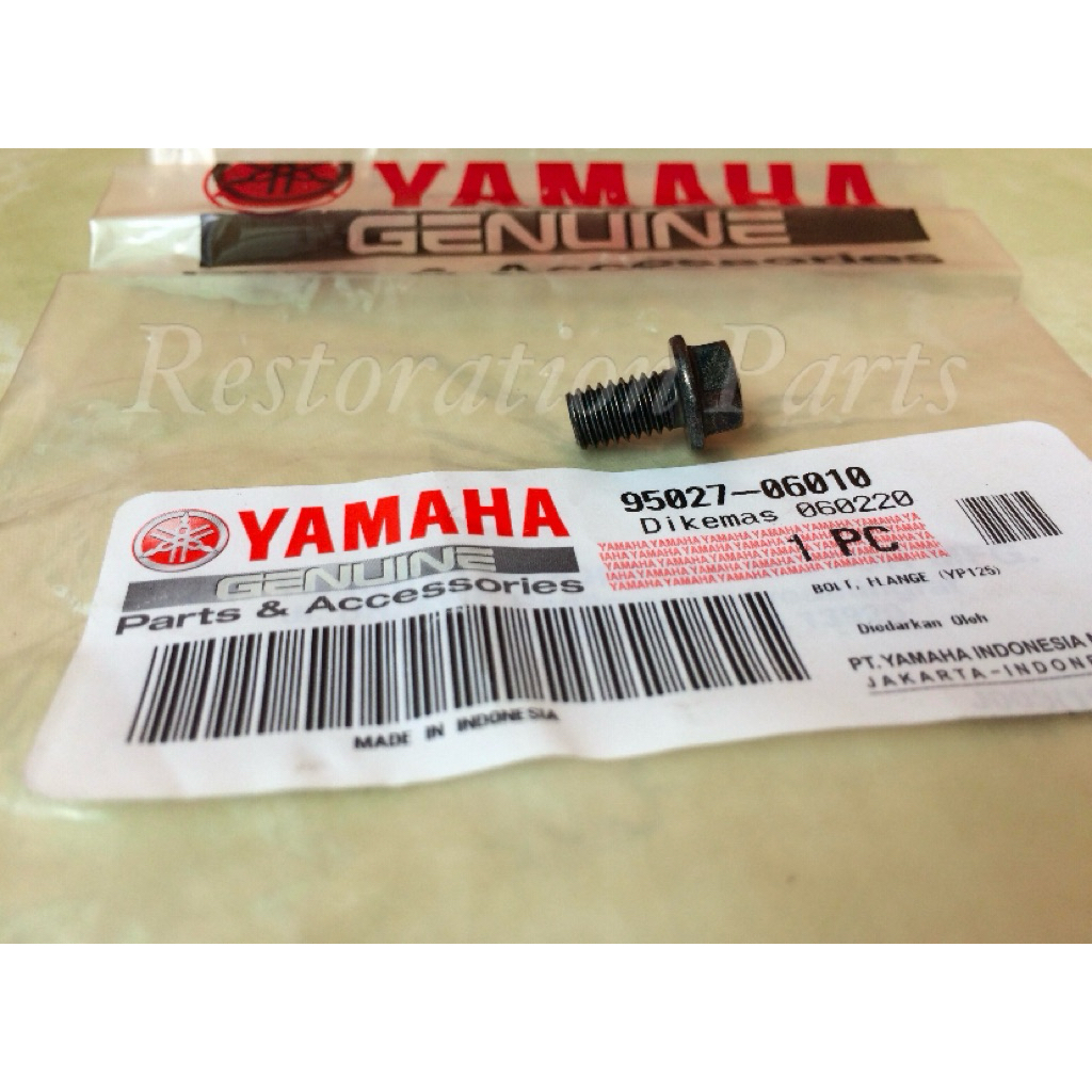 Baut Bearing Pully Belakang 95027-06010 Mio Smile, Nouvo Z