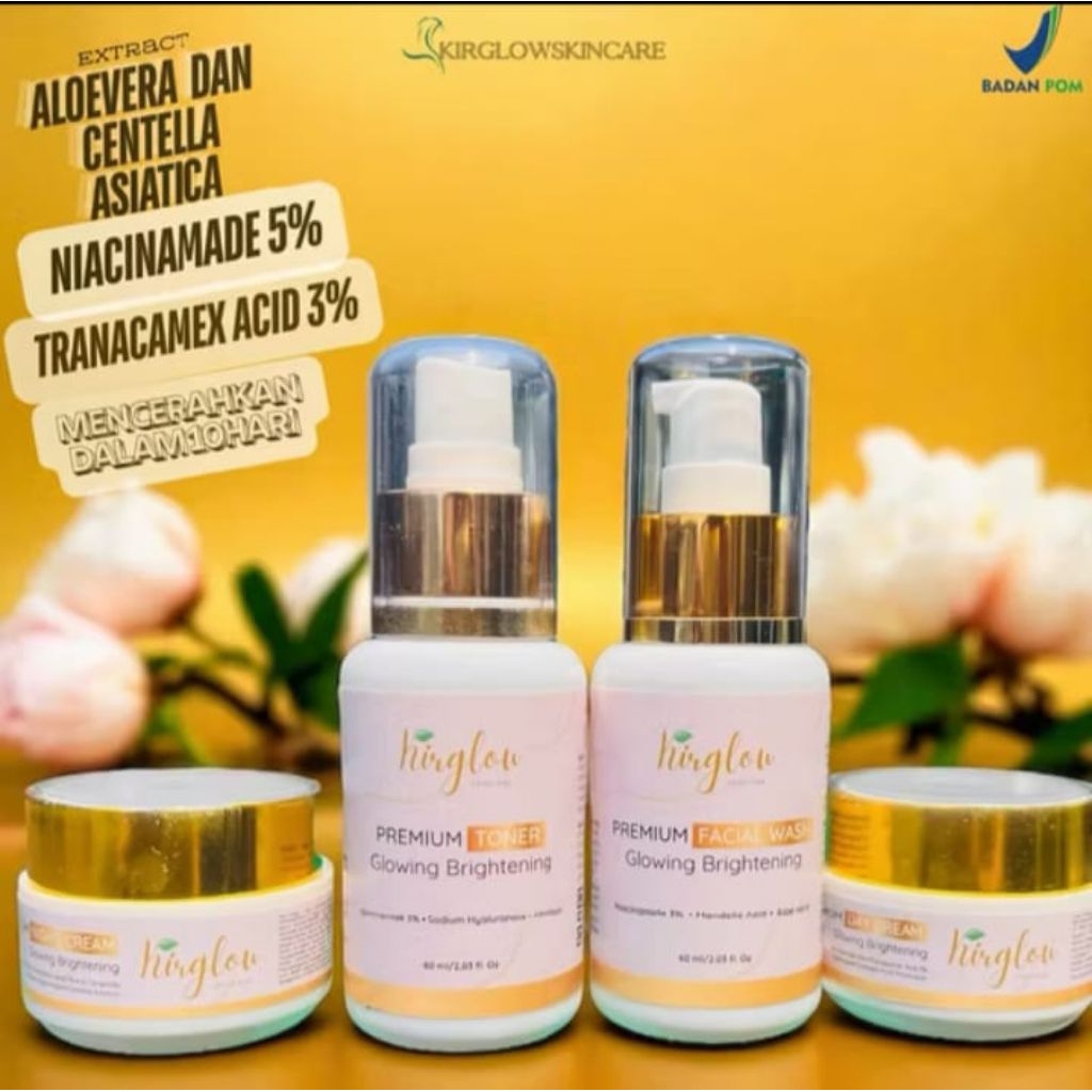 KIRGLOW SKINCARE / BPOM / AMAN BUMIL & BUSUI / WAJAH GLOWING / MENCERAHKAN