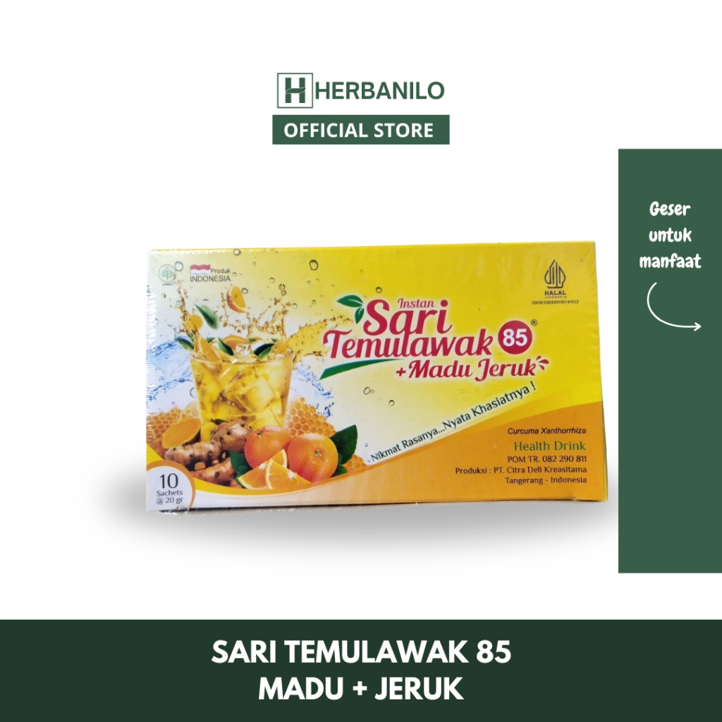

Herbanilo - Sari Temulawak 85 + Madu Jeruk