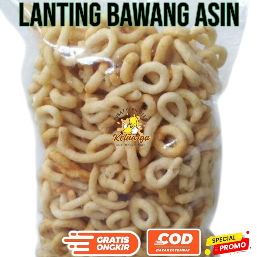 

lanting singkong bawang goreng asin gurih renyah