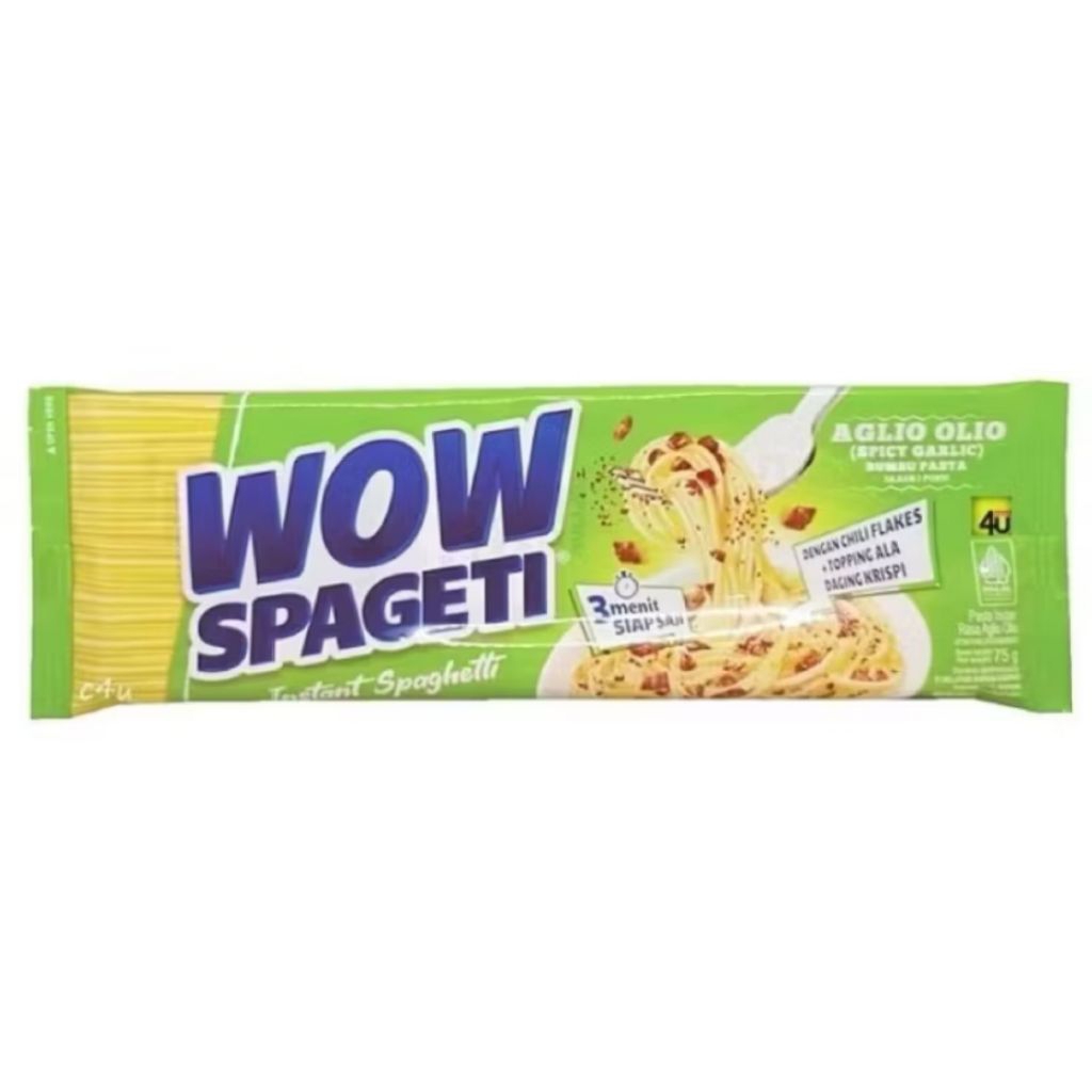 

SPAGETI WOW AGLIO LIO