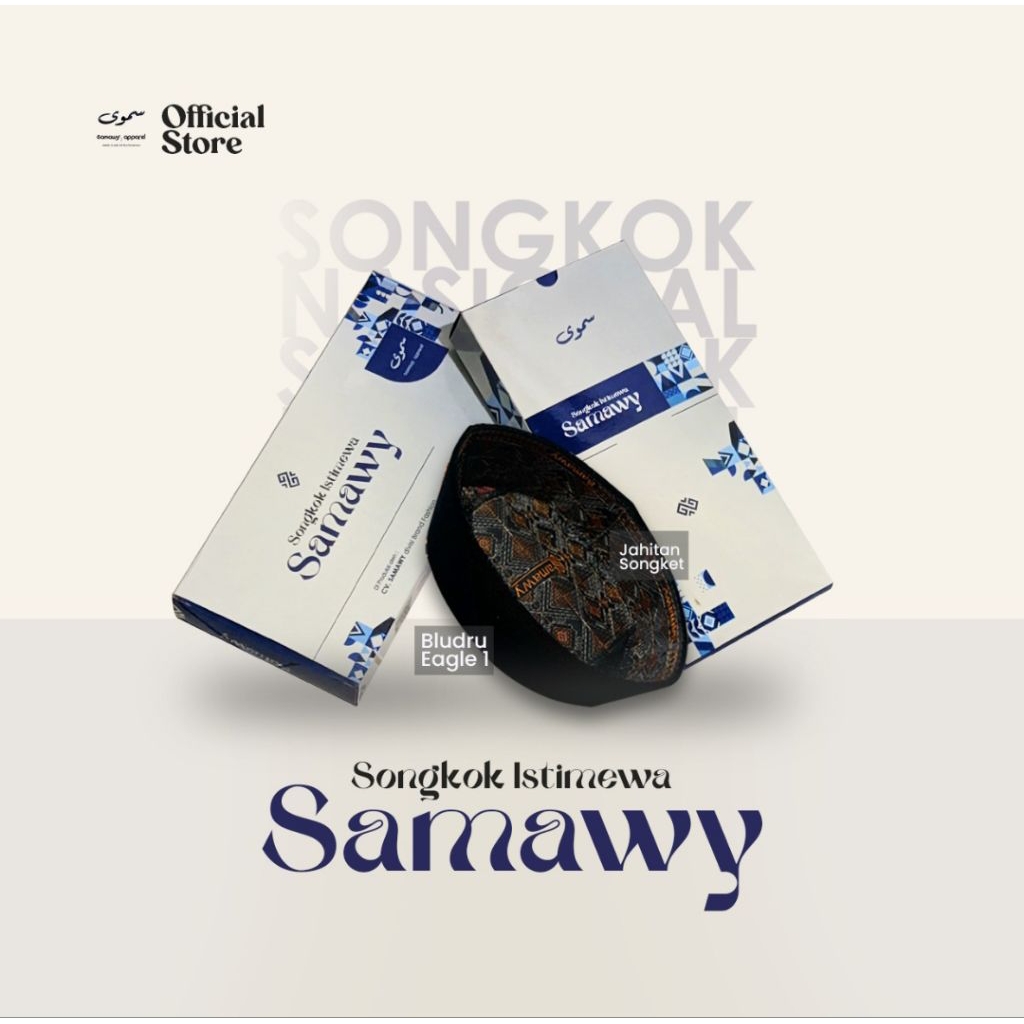 Songkok Samawy songkok peci hitam premium songkok hitam kopiah hitam peci hitam songkok polos